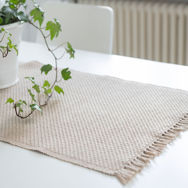 Fanni K Silva kaitaliina 40x160 cm hiekka